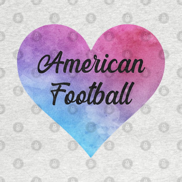 American football gift. Perfect present for mother dad friend him or her by SerenityByAlex